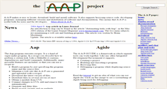 Desktop Screenshot of a-a-p.org