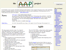 Tablet Screenshot of a-a-p.org